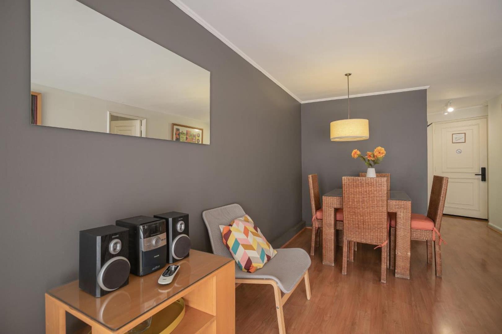 Modern And With View Of The Costanera Center Santiago